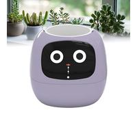 Smart Plant Pot Robot with Automatic Watering System, Gesture Control, Multi-Function Screen and APP for Interior Decoration - Perfect for Home Gardening