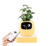 Smart Planter - Intelligent Multiple Expressions Pet Planter with AI | Succulent Pot, for Indoor, Home, Apartment, Office, Living Room, Bedroom, Balcony,