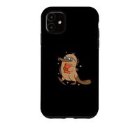 smart Platypus with Book and Glasses Case for iPhone 11