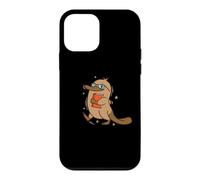 smart Platypus with Book and Glasses Case for iPhone 12 mini