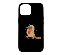 smart Platypus with Book and Glasses Case for iPhone 15