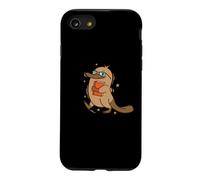 smart Platypus with Book and Glasses Case for iPhone SE (2020) / 7/8