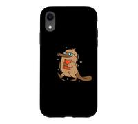 smart Platypus with Book and Glasses Case for iPhone XR