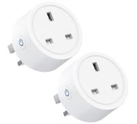 Smart Plug,2 Pack Smart Plugs Wireless Remote Control Timer Plug with Energy Monitoring 13A Smart Socket that Work Alexa,Google Home,2.4GHz Wi-Fi Only