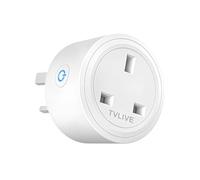 Smart Plug 2 Pack, TVLIVE Smart Plugs that Work with Alexa (Echo, Echo Dot), Google Home Voice Control, Energy Monitoring, Vesync APP Remote Control, Timer & Schedule, wifi plug socket UK