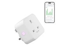 Smart Plug, TVLIVE 1 Pack Smart Plugs Work that with Alexa (Echo/Echo Dot), Google Home Voice Control, Energy Monitoring, Remote Control, Timer & Schedule Function, Device Sharing, Wifi Plug Socket UK