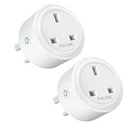 Smart Plug, TVLIVE 2 Pack 13A Smart Plugs Work that with Alexa (Echo, Echo Dot), Google Home, IFTTT, Remote Control and Timer Function, WiFi Outlet, Wifi Plug, Wireless Smart Socket, No Hub Required