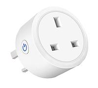 Smart Plug WiFi Socket Monitor Timing Function Tuya SmartLife APP Control Works with Amazon Alexa (Echo, Echo Dot), Google Home, IFTTT, Smart Socket, Remote Control 16A Power Smart Plug (1 Pack)
