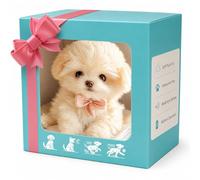 Smart Plush Robot Puppy, Interactive Electronic Dog Toy with Walking, Barking and Gesture Control for Pet Lovers A