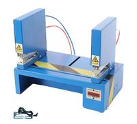 Smart Pneumatic Stapler, 40W Double-Heads Pneumatic Stapler Stitcher with Counter, 2.5-30cm Adjustable Spacing, Binding Thickness 1-5mm, Binding Angles & Margin Adjustable, for Schools