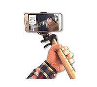 Smart-Po Smartphone Guitar Capo | Android and iPhone Compatible Dock Headstock Neck Clamp | Cell Phone Holder Aid Musicians | Electric or Acoustic Guitars