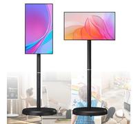 Smart Portable Android TV with Touchscreen and Swivel Rotation, Remote Included, for Mobile Entertainment