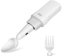 Smart Portable Spoon for Parkinson's, Parkinson's Spoon for Hand Tremor, Breakable Stable Spoon and Fork with Self-Stabilizing Smart Lift Kit, for Parkinson's Patients