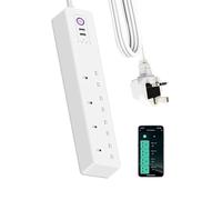Smart Power Strip, Surge Protector, USB Extension Cable for Apple HomeKit, Alexa, Requires (WiFi)