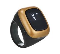 Smart Pray Counter - Digital Reminder Ring, Portable Tap Tracker | Prayer Counting Ring For Adults, Electronic Smart Ring With Time Reminder, Portable Lightweight Tracker Ring For Worship, Spiritual D