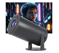Smart Projector, Mini Projector 4K with WiFi and Bluetooth, Portable Projector with WiFi 6 & 5G, 180° Rotation, Auto Keystone, 35"-130" Display, Home Theater Video Projector