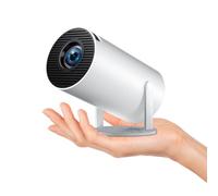 Smart Projector with Built-in Apps, 4K 1080P Wifi Bluetooth Projector, Auto Keystone, 180° Adjustable Short Range Projector, Portable Mini Outdoor Projector