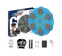 Smart Punch Trainer - Rechargeable Boxing Machine, Music Fitness Gadget, Interactive Punching Tool, Fun Workout Device with Compact Lightweight Build | Smart Boxing Trainer for Students Pupils Kids I