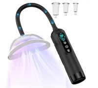 Smart Pussy Pump with 6 Levels Suction Power & 5 Precision Cups for Women, Dual-Action Vibrating Clitoral and Nipple Sucker