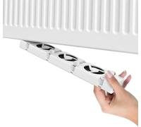 Smart Radiator Fan Booster - Magnetic Radiator Fans for Home with Auto Thermostat Control, Whisper-Quiet Heating Efficiency Enhancer, Energy-Saving & Expandable Design,Mono Set