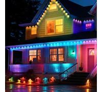 Smart Rainbow LED Permanent Outdoor Light - Smartlight, 200ft Waterproof LED Strip Lights (100ft (30m))
