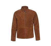 Smart Range New Men's Tom Cruise Mission Impossible 5917 Tan Classic Biker Style Real Suede Leather Jacket (XL)