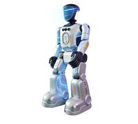 Smart RC AI Robot Toy, Smart Interactive Robot, Companion Voice Dialogue Home Toy Remote-Controlled Programmable with Sing Dance, Gesture Sensing & Voice Control for Boys Girls (White)