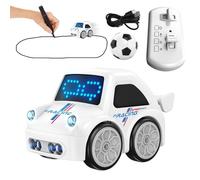 Smart RC Car Interactive Robot Vehicle Remote Control Follow Escape Mode Stunt Driving Toy Rechargeable Electric Mini Car Durable High Speed Fun Educational Play Gift For Kids Boys Girls Teens Indoor