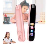 Smart Reading Pen, Language Translator Reader Pen, Language Translator Scanner for Reading, 112 Languages, Professional Travel Translation Pen 3.0 (Pink)
