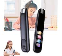 Smart Reading Pen, Language Translator Reader Pen, Language Translator Scanner for Reading, 112 Languages, Professional Travel Translation Pen 3.0 (Black)