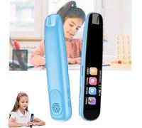 Smart Reading Pen, Language Translator Reader Pen, Language Translator Scanner for Reading, 112 Languages, Professional Travel Translation Pen 3.0 (Blue)
