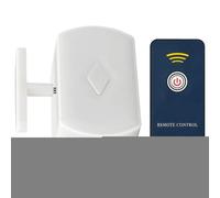 Smart Remote Button - Wireless Light Control Device, 12 Inch Rechargeable Button with Charm, Wooden Frame Stand with Grace, Gadget Functional Design, Home Supplies for Lazy, Lighting, Room