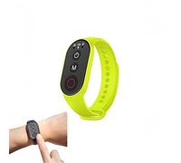 Smart Remote Control Wristband Compatible with DJI Action 6/5/4/3, GoPro and Insta360 Cameras - Wearable Design with Power, Mode & Shutter Buttons for Outdoor Sports and Daily Use (Green)