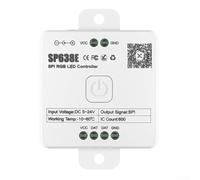 Smart RGB LED Controller with Music Synchronization, 146 Dynamic Modes, Static Color Customization and Multi Controller Group Control via Mobile App (SP639E)