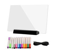 Smart RGB Reading Light - Rechargeable Transparent Tablet Lighт with Dimmable Panel | Multiple Color Mode Page Łight for Books & E-Readers | Ûsb C Pořtable Liğht for Night Readinğ, Travel, Study