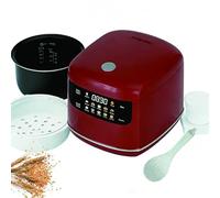 Smart Rice Cooker - Multi-Function Digital Cooker with 24-Hour Preset, 10 Menus, Keep Warm Function, Non-Stick Pot, Compact & Portable for Home or Travel