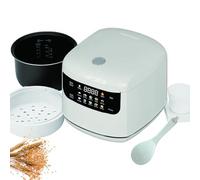 Smart Rice Cooker - Multi-Function Digital Cooker with 24-Hour Preset, 10 Menus, Keep Warm Function, Non-Stick Pot, Compact & Portable for Home or Travel