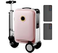 Smart Rideable Suitcase Electric Luggage, Lightweight Carry On with Digital Lock, Waterproof Design, Load 110kg, Perfect for Travel, Includes 1 Battery