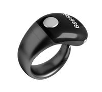 Smart Ring, Adjustable LCD Electronic Tracking Tool, Rechargeable Finger Step Counting Device, Sports Fitness Accessory for Men Elderly Youth, Long Tail Wearable Ring for Hiking Running Exercise Yoga