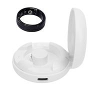 Smart Ring Charging Case, Fast Charge Magnetic Charging Port, Compact Charging Bin & Box, 200mAh Battery, Charges Ring 10 Times, for COLMI R02 R06 R11M R8 Smart Rings
