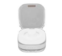Smart Ring Charging Case, Wireless Compact Portable Ring Charger Smart Type C Fast Charging Box with Clear Charging Indicators White Fit for R02 R03 R06 R11m (White)
