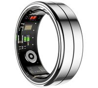 Smart Ring Fitness Tracker Heart Rate Monitor Sleep Tracker Blood Oxygen Health Fitness Ring Step Counter Calories Pedometer Waterproof Remote Camera Multi-Sport Mode Smart Rings for Men Women
