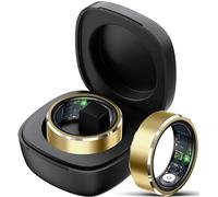 Smart Ring Fitness Tracker Heart Rate Monitor Sleep Tracker TikTok Control Fitness Rings Blood Pressure Blood Oxygen Pedometer Step Counter Health Smart Rings for Women Men with Charging Case #V1/2