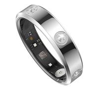 Smart Ring for Women Men Diamond Fitness Tracker Sleep Heart Rate Monitor Smart Rings for Android iOS Phone Pedometer Calorie Step Counter Stylish Ladies Rings for Women Elegant