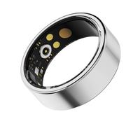 Smart Ring for Women Men, IP68 Waterproof Health Activity Fitness Tracker Wearable Smart Rings with Heart Rate Monitor Blood Oxygen Monitor Fitness Ring Sleep Tracking for Dual Systems(Silver,13)