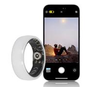 Smart Ring for Women Men, Wearable Fitness Tracker, Sleep Monitor, Step Counting, APP Control, 5ATM water proof Health Ring, Up to 7 Day Life (Size 9: Approx. 18.9mm / 0.74in Inner Diameter)