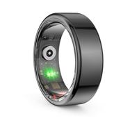 Smart Ring, Health & Fitness Tracker, Step Counter Sleep Tracker Ring, IP68 Waterproof Activity Ring for Men & Women, Magnetic Quick Charging (8#)