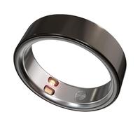 Smart Ring Health Tracker 5ATM Waterproof Sport Ring Exclusive Vibration Alerts Titanium Blood Oxygen/Sleep/Emotional Management Women Cycle Prediction Compatible with iOS/Android Dark Stealth 6.5