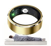 Smart Ring - Health Tracker | Metal Electronic - wireless activity tracking ring for women fitness monitoring exercise wellness swimming hiking travel daily lifestyle use