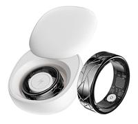 Smart Ring Heart Rate Monitor Sleep Tracker TikTok Scrolling Ring Blood Oxygen Fitness Tracker Step Counter Pedometer Waterproof Health Smart Rings for Men Women Compatible with Android iOS Phones